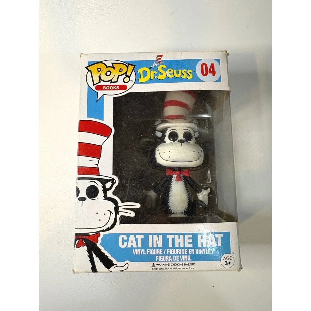 Funko Pop Dr Seuss Cat in the Hat 04 Vinyl Figure Books Series Collectible